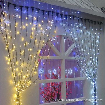 Christmas Holiday Lights/LED Curtain with 16, 30 and 62W Power, 50,000 Hours Lifespan